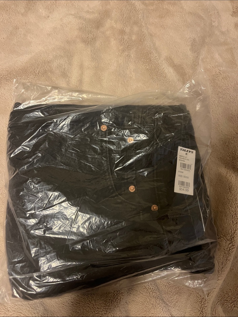 Tilly's Black Baggy Jeans 30x32